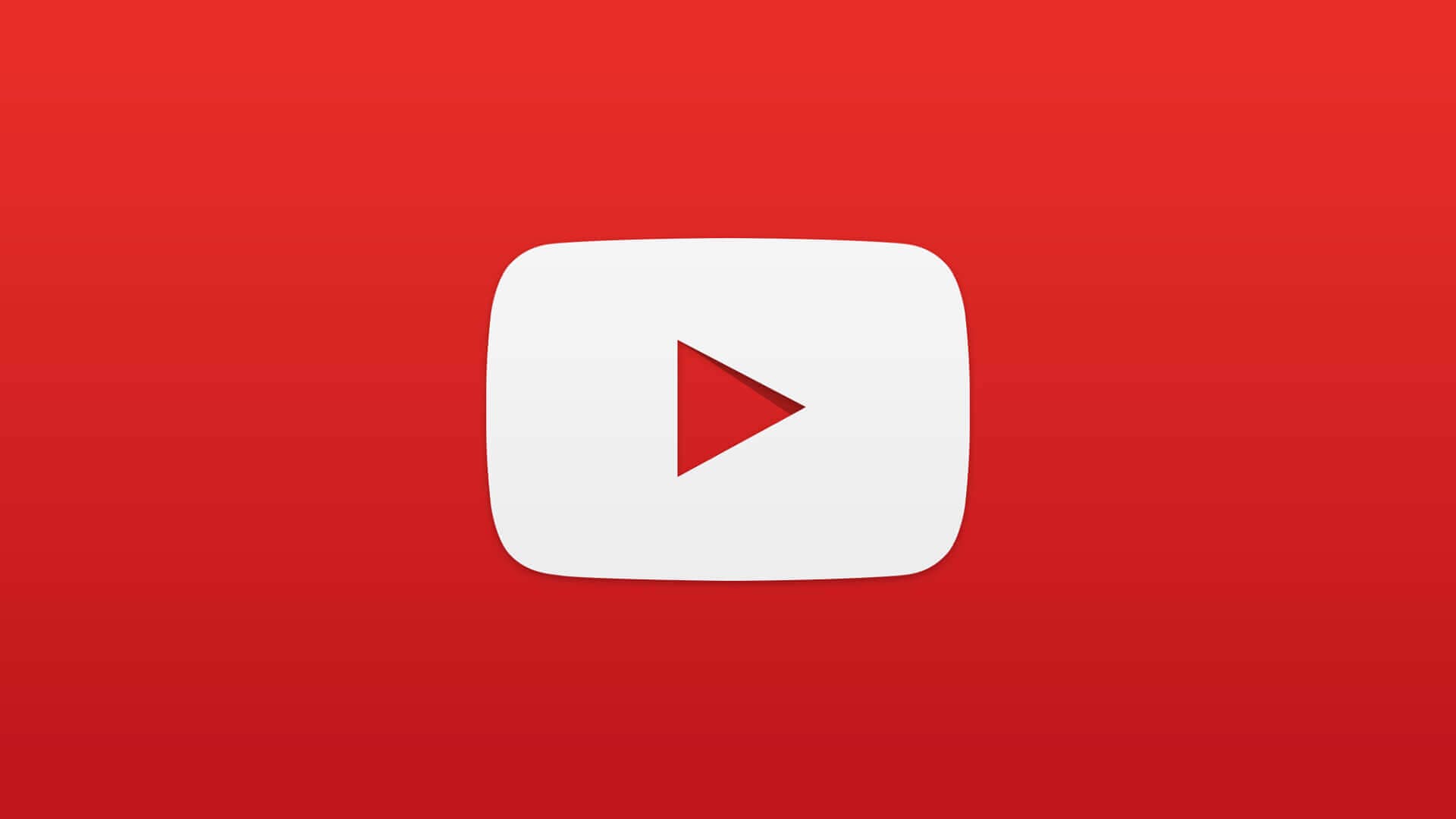 YouTube-logo punaisella taustalla